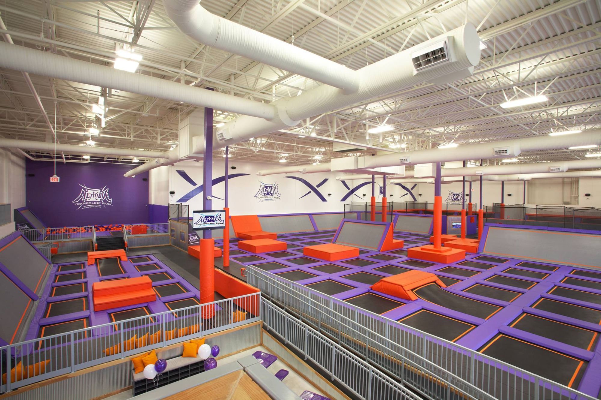 Altitude Trampoline Park - Main Court